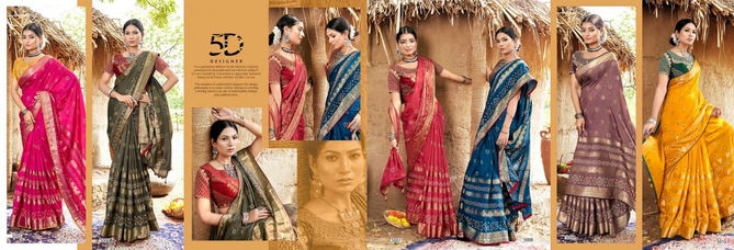 Lavanya 2 By 5D Designer Wedding Wear Silk Sarees Wholesale Price In Surat